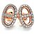 Hermès Pendientes Hermes K18PG Farandole en oro rosa Dorado
