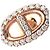 Hermès Pendientes Hermes K18PG Farandole en oro rosa Dorado - vista 3