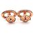 Hermès Pendientes Hermes K18PG Farandole en oro rosa Dorado - vista 4