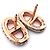 Hermès Pendientes Hermes K18PG Farandole en oro rosa Dorado - vista 5