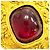 Chanel Coco Mark Gripoix lange Halskette Rot Golden - Ansicht 7