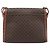 Céline Celine Vintage Macadam Canvas and Leather Marron - vue 2