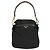 Double Bolsa de Ombro Prada em Tessuto com Bolso Duplo e Cordão Preto - vista 2