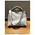 Fendi Peekaboo graue Lederhandtasche - Ansicht 14