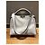 Fendi Peekaboo graue Lederhandtasche - Ansicht 15