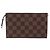 Necessaire Louis Vuitton Damier 15 Marrone - vista 2