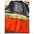 Hermès Pañuelo de seda Napoléon Castaño Negro Blanco Roja Verde Naranja Gold hardware - vista 5