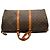 Bolsa Boston Louis Vuitton Keepall 50 Monogram Marrom Monograma - vista 8