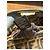 Borsa Fendi Peekaboo in pelle grigia Marrone Grigio - vista 5