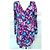 Antik Batik Hibiscus Baumwollkleid Lila - Ansicht 2
