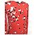 Cacharel Vestido de Seda Preppy Estampado Floral Negro Blanco Roja - vista 4