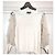 Autre Marque Jersey Alesia de punto crema y tul Crudo - vista 15