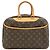 Louis Vuitton Deauville Monogram Standard Castaño
