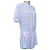 Cacharel Vestido Corto de Algodón Cuadros Vichy Rosa Blanco