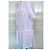 Cacharel Vestido Corto de Algodón Cuadros Vichy Rosa Blanco - vista 10