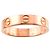 Anello Mini Love Cartier in oro rosa 18K - vista 2