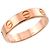 Anello Mini Love Cartier in oro rosa 18K - vista 4