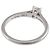 Cartier Platin Solitär Diamant Ring - Ansicht 3
