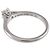 Cartier Platin Solitär Diamant Ring - Ansicht 4