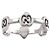 Gucci Icon Heart Band Ring - Ansicht 2