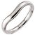 Autre Marque Tiffany & Co. Curved Band Ring aus Platin