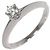 Autre Marque Tiffany & Co. Platin-Solitärring mit Diamant