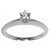 Autre Marque Tiffany & Co. Platin-Solitärring mit Diamant - Ansicht 2
