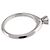 Autre Marque Tiffany & Co. Platin-Solitärring mit Diamant - Ansicht 3