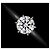 Autre Marque Tiffany & Co. Platin-Solitärring mit Diamant - Ansicht 6