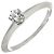 Autre Marque Tiffany & Co. Platin-Solitärring mit Diamant