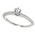 Autre Marque Tiffany & Co. Platin-Solitärring mit Diamant - Ansicht 5