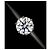 Autre Marque Tiffany & Co. Platin-Solitärring mit Diamant - Ansicht 6