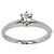Autre Marque Tiffany & Co. Solitär-Diamantband Ring - Ansicht 2