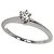 Autre Marque Tiffany & Co. Platin-Solitärring mit Diamant - Ansicht 5