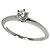 Autre Marque Tiffany & Co. Platin-Solitärring mit Diamant - Ansicht 5