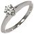 Autre Marque Tiffany & Co. Solitär-Diamantband Ring
