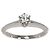 Autre Marque Tiffany & Co. Solitär-Diamantband Ring - Ansicht 2