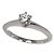 Autre Marque Tiffany & Co. Solitär-Diamantband Ring - Ansicht 5