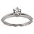 Autre Marque Tiffany & Co. Platin-Solitärring mit Diamant - Ansicht 2