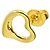 Autre Marque Orecchini a lobo a cuore Tiffany & Co. in oro giallo 18K - vista 3