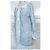 Antik Batik by Monoprix Vestido Oversize Estampado Geométrico Blanco Azul Verde - vista 11
