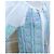 Antik Batik by Monoprix Vestido Oversize Estampado Geométrico Blanco Azul Verde - vista 5