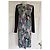 Vestido estampado Peter Pilotto Blanco Azul Verde Gris - vista 6