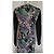 Vestido estampado Peter Pilotto Blanco Azul Verde Gris - vista 8
