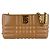 Bolsa de ombro Burberry em couro camel Camelo