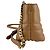 Bolsa de ombro Burberry em couro camel Camelo - vista 2
