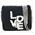 Burberry Schultertasche Mini LOVE Schwarz