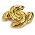 Broche en métal doré Chanel - vue 2