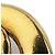 Chanel Gold Clip-Ohrringe Golden - Ansicht 4