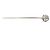 Chanel Kanzashi Haarschmuck Silber - Ansicht 3